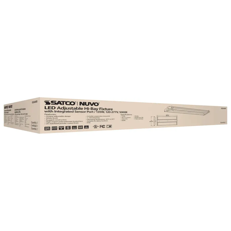 LED Adjustable High Bay - 135W - 5000K - Image 16