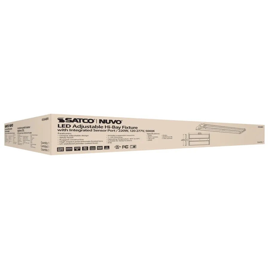 LED Adjustable High Bay - 220W 5000K - Image 16