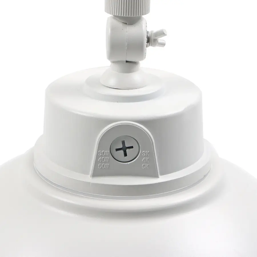 LED Gooseneck Wall Light with Photocell - White - Image 4