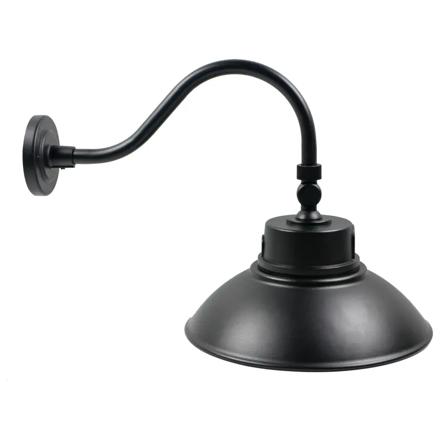 LED Gooseneck Wall Light with Photocell - 30W/40W/50W - Image 2
