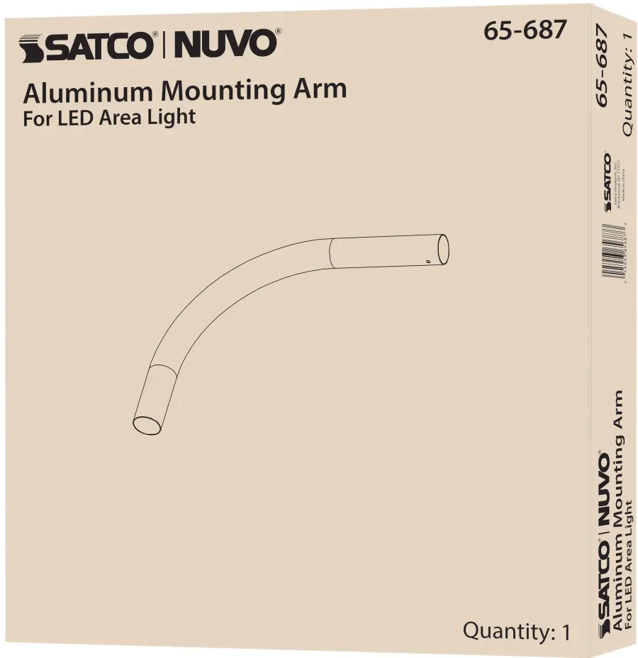 Outdoor Area Light Mounting Arm - Image 6