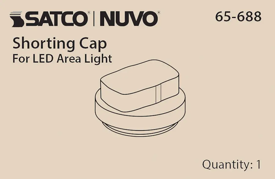LED Area Light Shorting Cap - Image 5