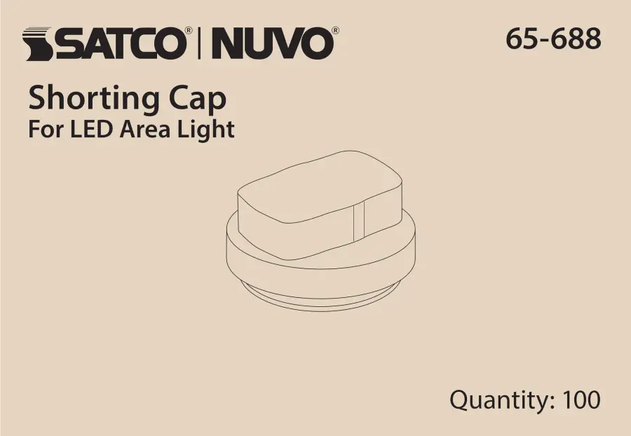 LED Area Light Shorting Cap - Image 8