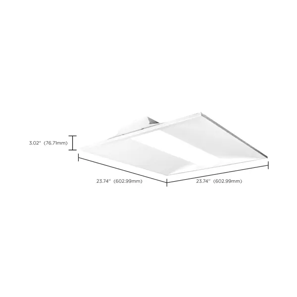 2x2 Emergency Backup LED Troffer - Single Basket - Image 12