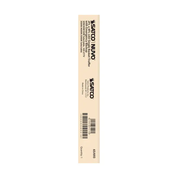 2x4 Emergency Backup LED Troffer - Single Basket - Image 6