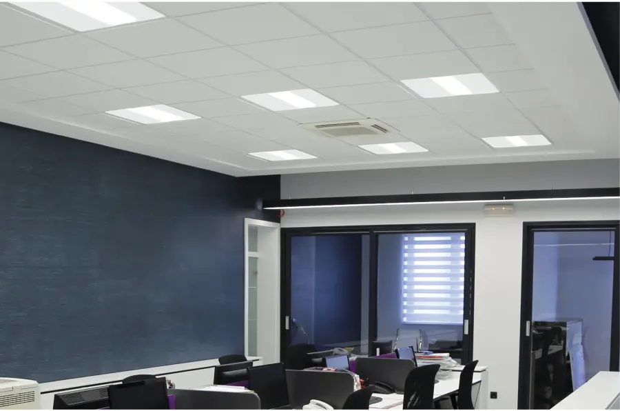 2x2 Double Basket LED Troffer - Selectable Wattage & CCT - Image 5