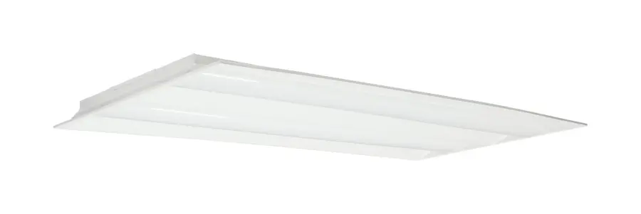 2x4 Double Basket LED Troffer - Selectable Wattage & CCT - Image 1