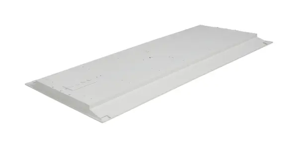 2x4 Double Basket LED Troffer - Selectable Wattage & CCT - Image 2