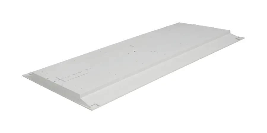 2x4 Double Basket LED Troffer - Selectable Wattage & CCT - Image 2