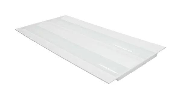 2x4 Double Basket LED Troffer - Selectable Wattage & CCT - Image 3