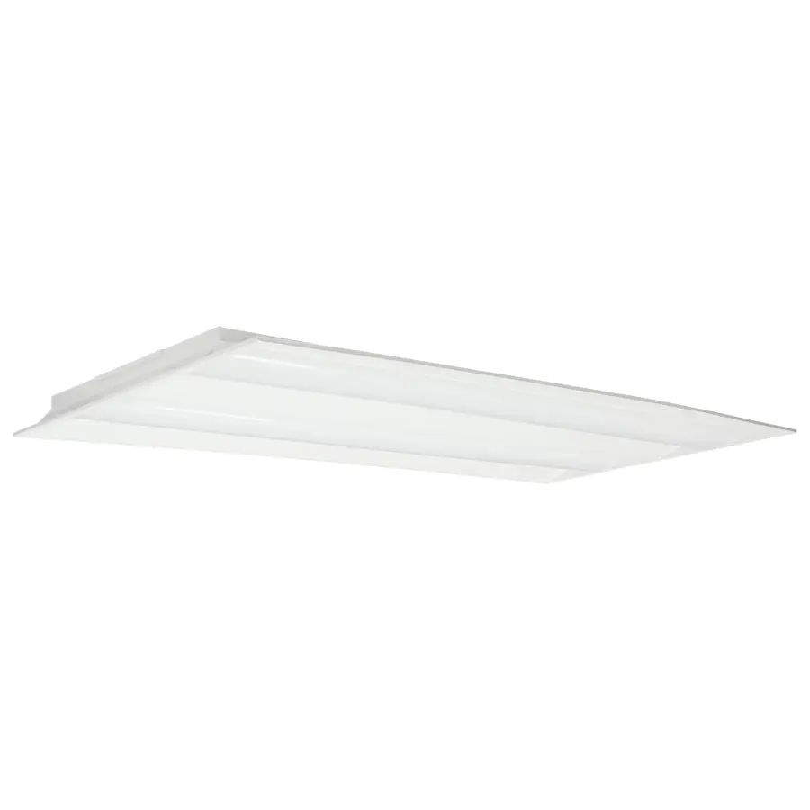 2x4 Double Basket LED Troffer with Emergency Backup - Image 1
