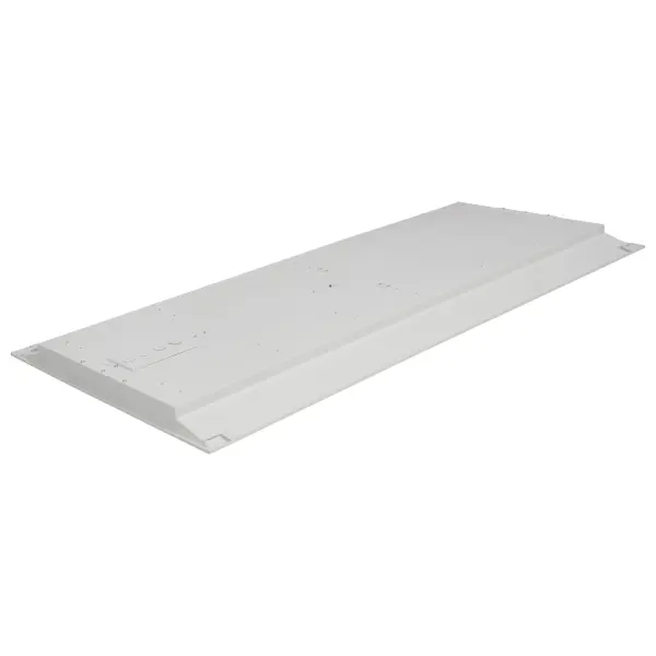 This versatile 2x4 double basket troffer combines commercial-grade LED performance with field-selectable wattage, color temperature, and lumen output. Emergency backup ensures continuous operation during power outages. - alternate view