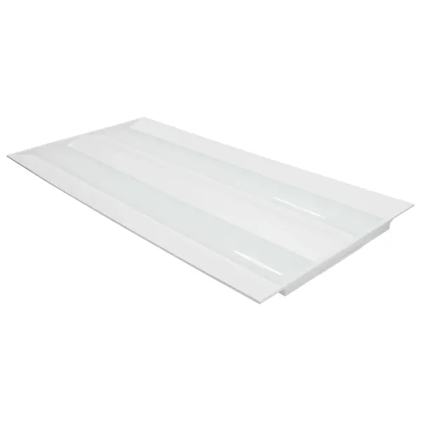 2x4 Double Basket LED Troffer with Emergency Backup - Image 3