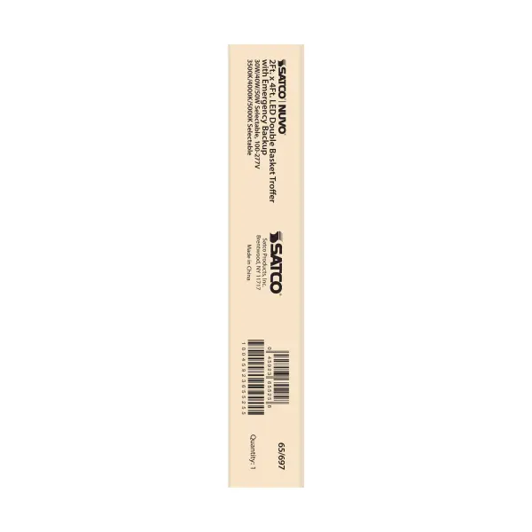 2x4 Double Basket LED Troffer with Emergency Backup - Image 7