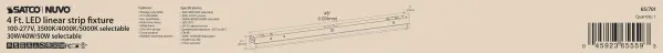4 ft. LED Linear Strip Light - Wattage and CCT Selectable - Image 10