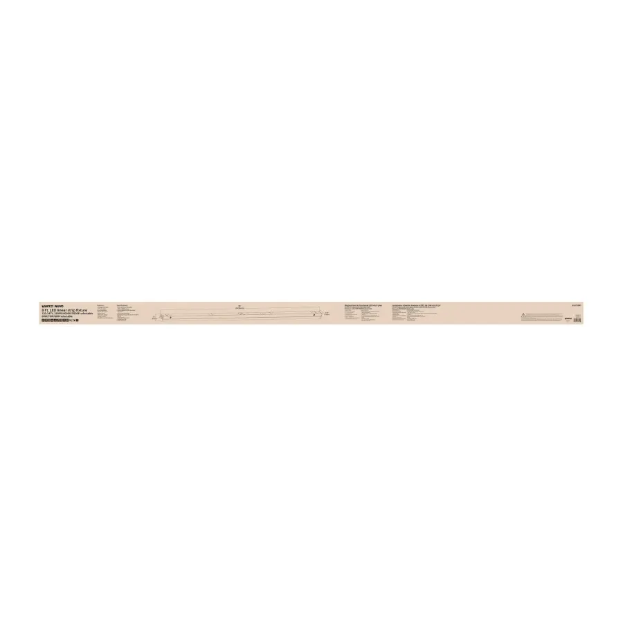 8-Foot LED Linear Strip Light - Field Selectable - Image 6