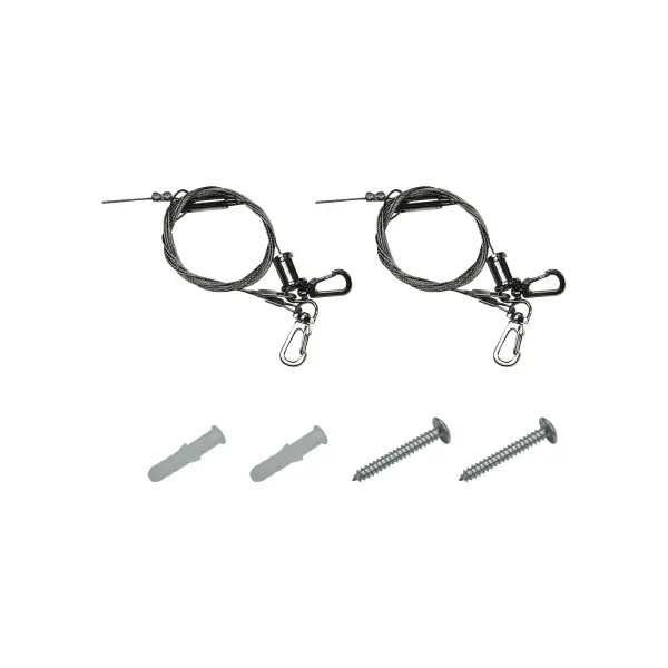 This 60-inch suspension kit provides a safe and secure mounting solution for 4-foot linear strip lights. Includes all necessary hardware for straightforward installation in utility and commercial spaces.