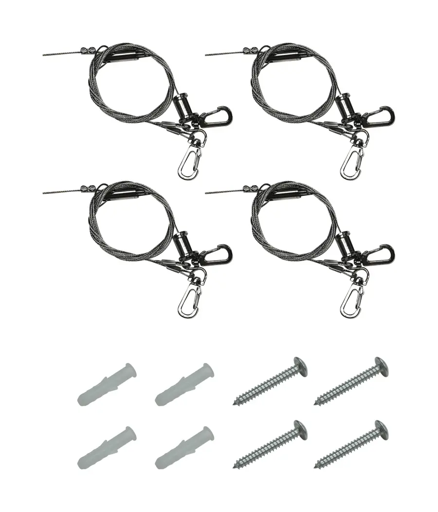 60" Suspension Kit for 8 ft. Linear Strip Light