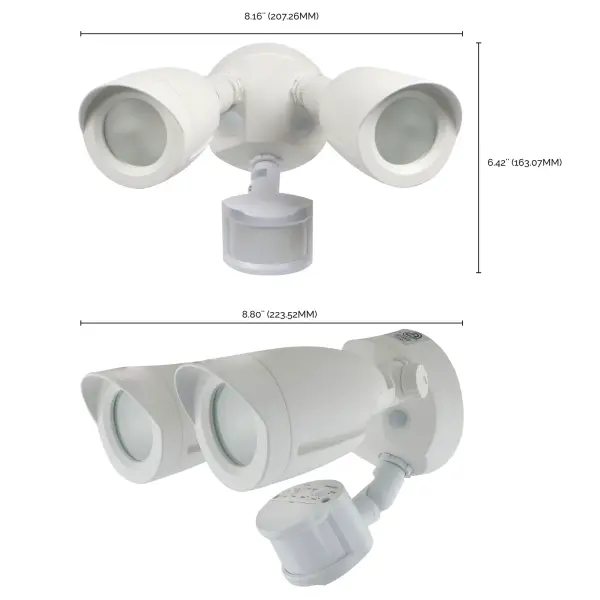 Dual Head LED Security Light with Motion Sensor - Image 16
