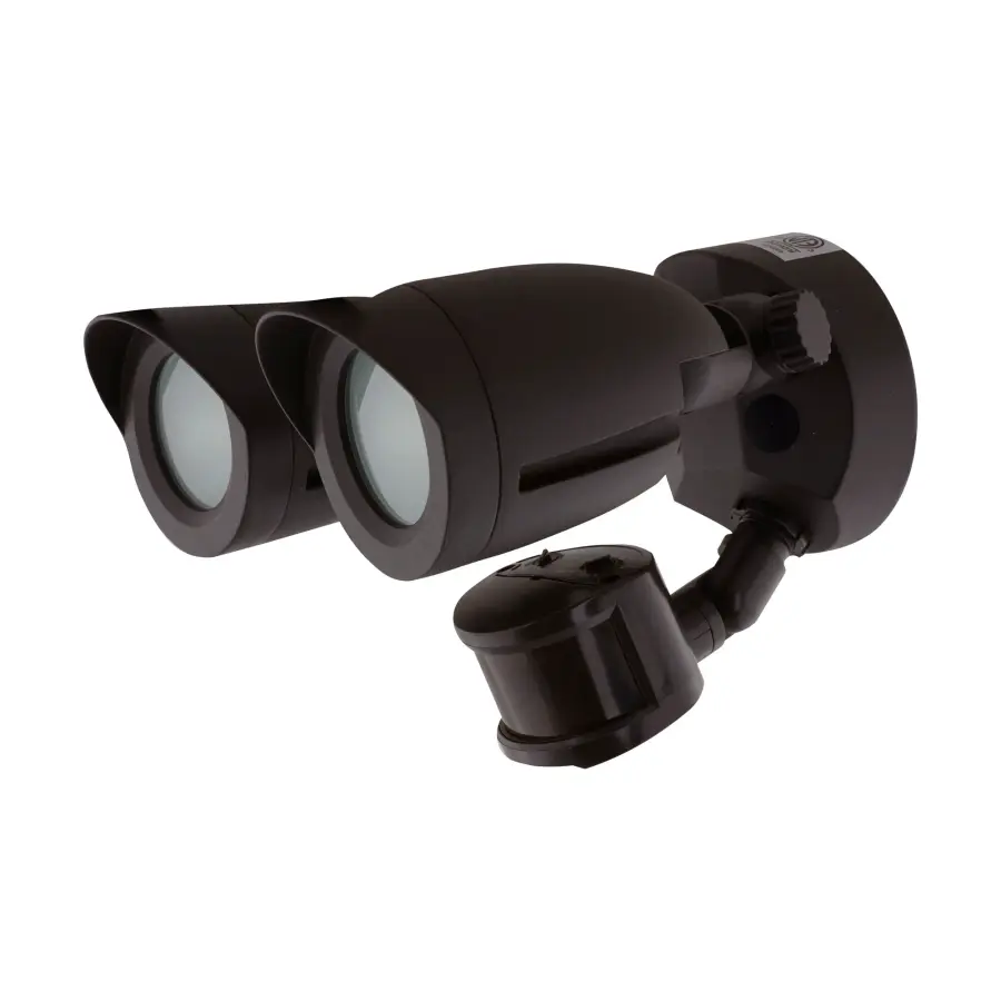LED Dual Head Security Light with Motion Sensor - Image 2