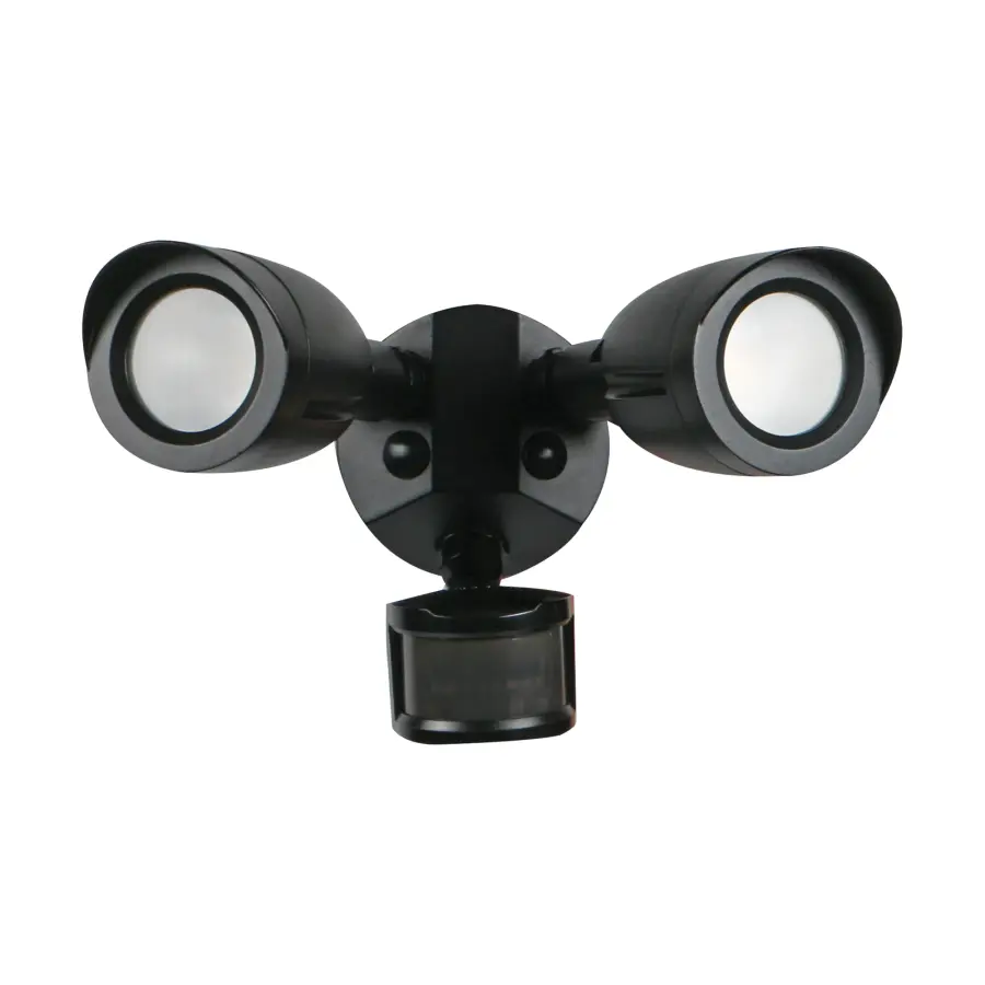 Dual Head LED Security Light with Motion Sensor - Image 1