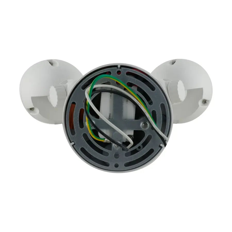 LED Dual Head Security Light - White - Image 3