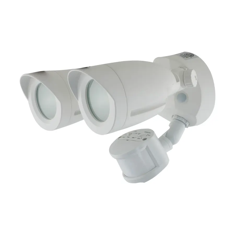 LED Dual Head Security Light with Motion Sensor - Image 2