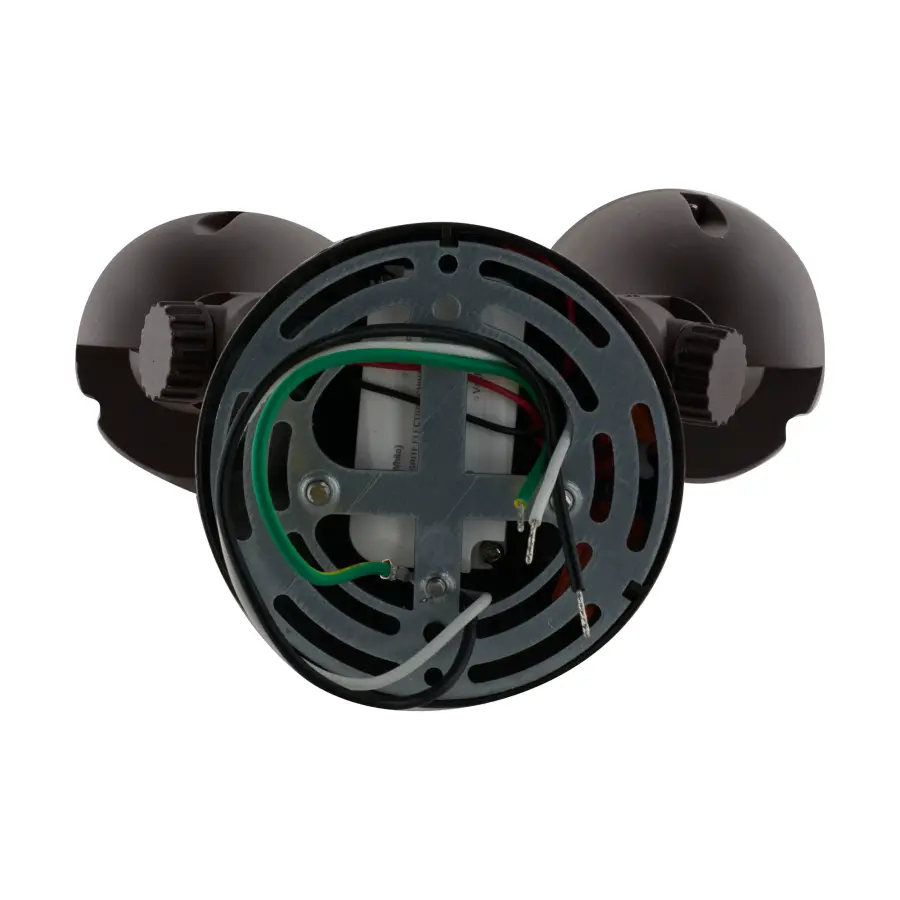 LED Dual Head Security Light - Bronze - Image 3