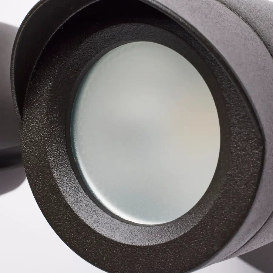 LED Dual Head Security Light - Bronze - Image 9