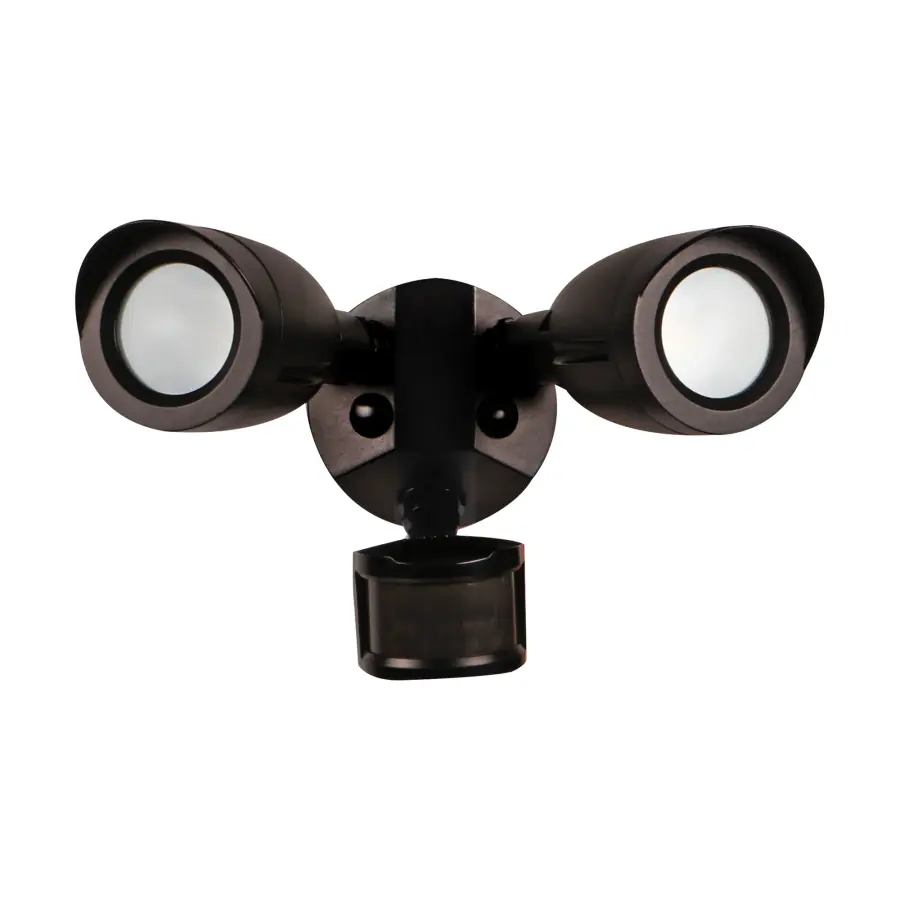 Dual Head LED Security Light with Motion Sensor - Image 1