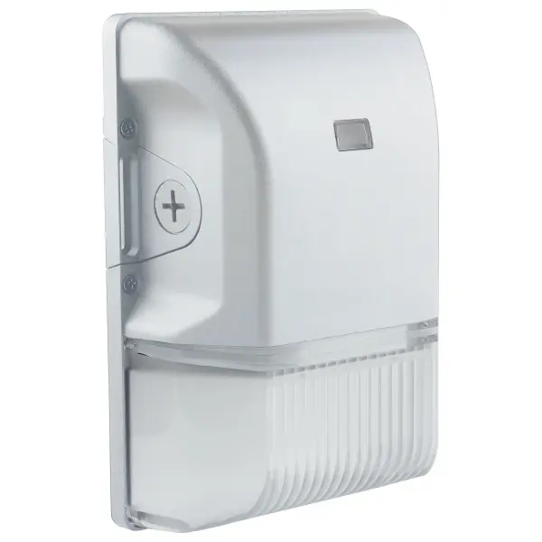 This energy-efficient 20W LED wall pack offers exceptional flexibility with selectable color temperatures (3000K/4000K/5000K) and built-in photocell sensor. IP65 rated for wet locations with 100-degree beam spread.