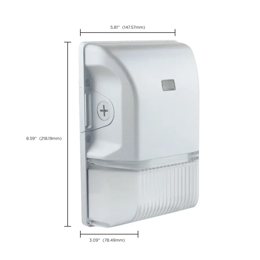 20W LED Small Wall Pack with Photocell - CCT Selectable - Image 15
