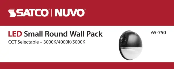 LED Small Round Wall Pack with Photocell - 20W - Image 9