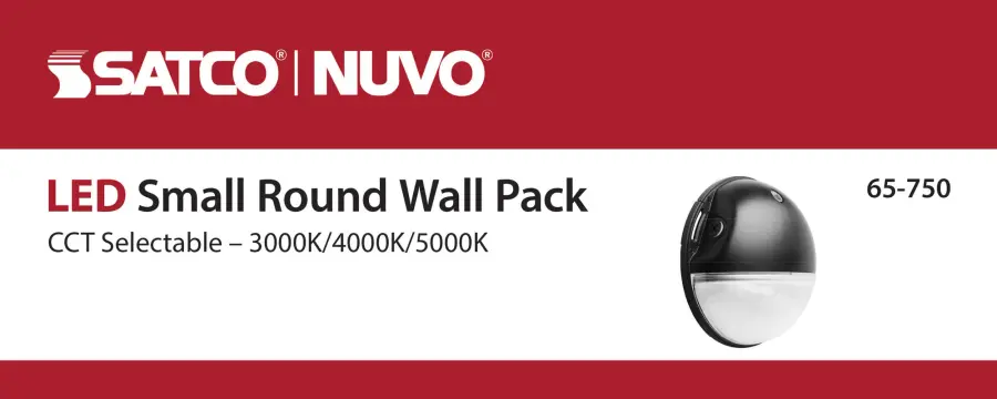 LED Small Round Wall Pack with Photocell - 20W - Image 9