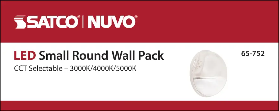 LED Round Wall Pack - 20W CCT Selectable - Image 10
