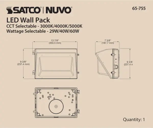 Adjustable LED Wall Pack with Photocell - Image 13