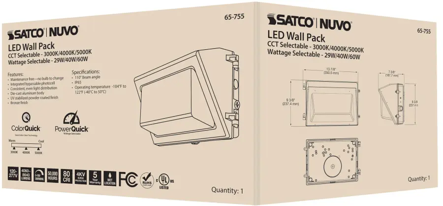 Adjustable LED Wall Pack with Photocell - Image 15