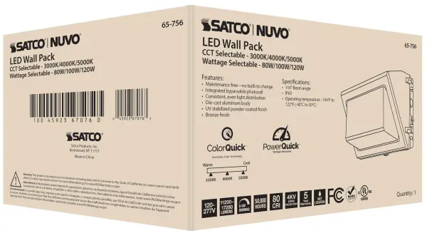 Adjustable LED Wall Pack with Photocell - 80/100/120W - Image 16