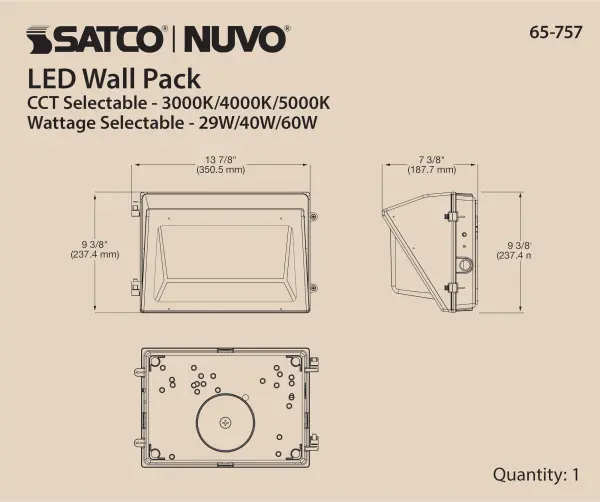 Adjustable LED Wall Pack with Photocell - Image 13