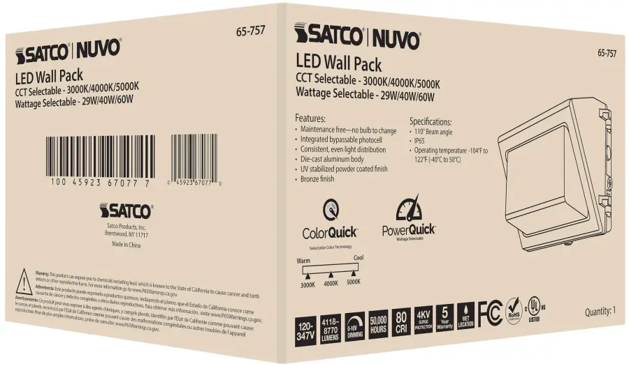 Adjustable LED Wall Pack with Photocell - Image 15