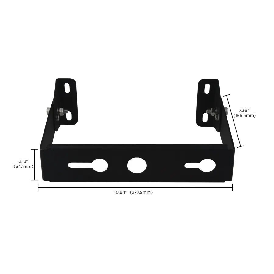 UFO High Bay Yoke Mount Bracket - Black - Image 4