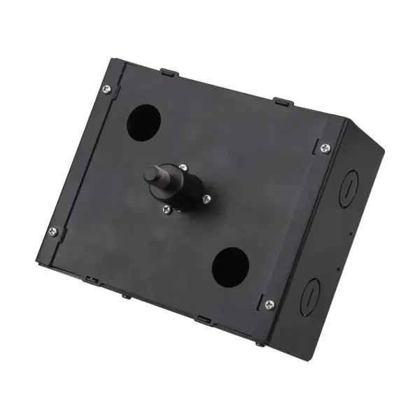 This pendant adapter enables conversion of UFO LED high bay fixtures from surface mount to pendant installation. Compatible with Gen 2 and CCT/Wattage selectable models, it provides flexible mounting options for commercial and industrial spaces. - alternate view