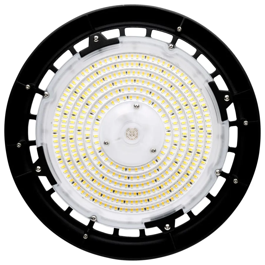 100W UFO LED High Bay - 4000K Black - Image 3