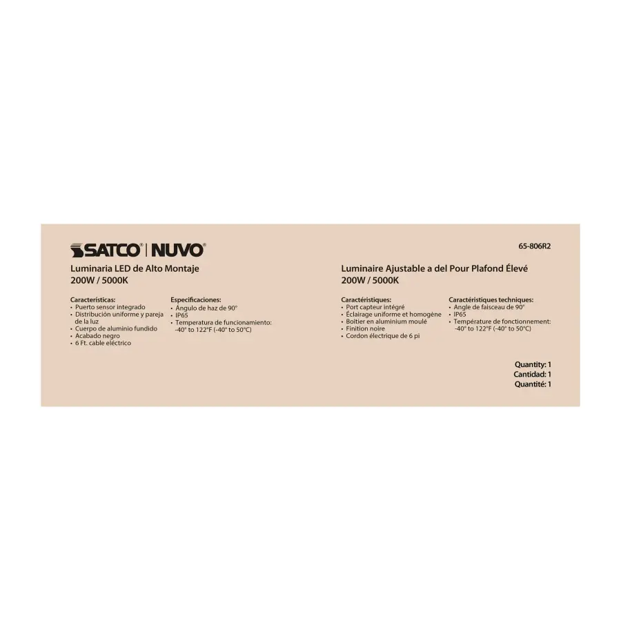 200W UFO LED High Bay - 5000K - Image 13