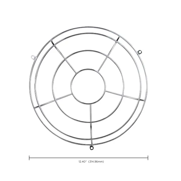 Durable wire guard designed specifically for 200W and 240W Gen 2 UFO LED high bay fixtures. Provides impact protection in demanding commercial and industrial environments while maintaining light output. - alternate view