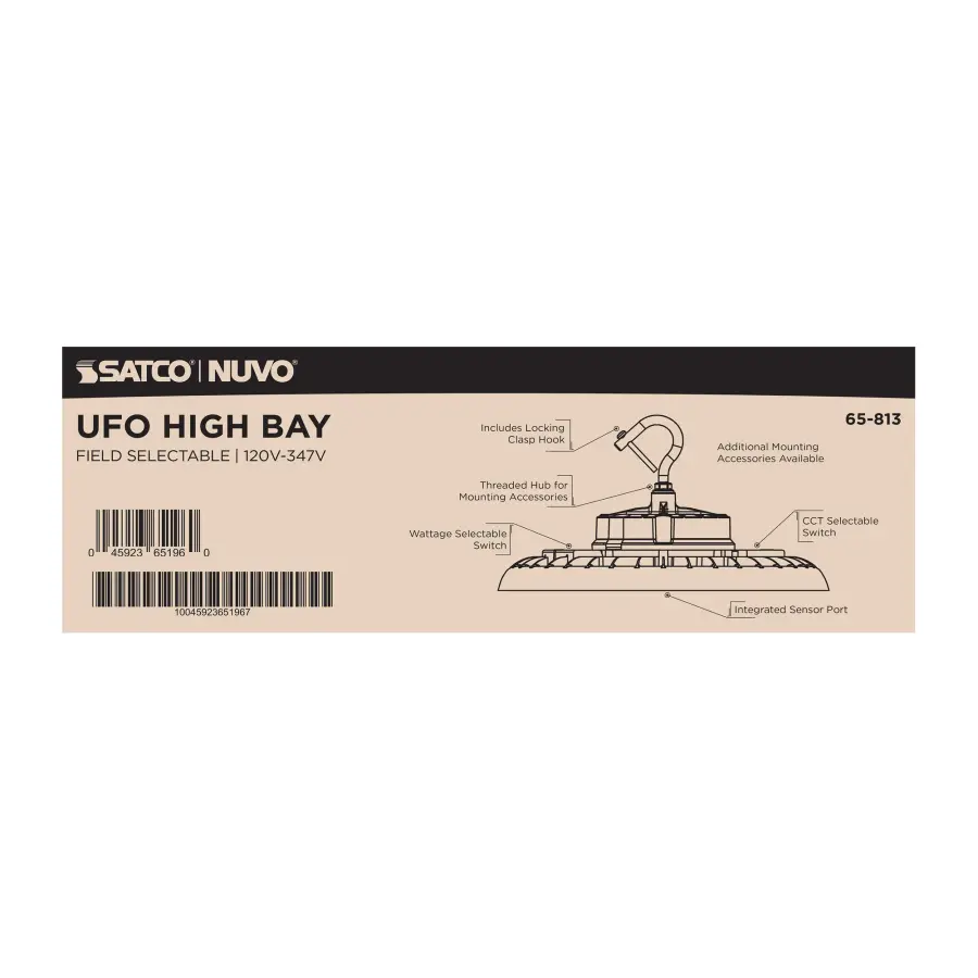 LED UFO High Bay - Selectable Wattage & Color Temperature - Image 15