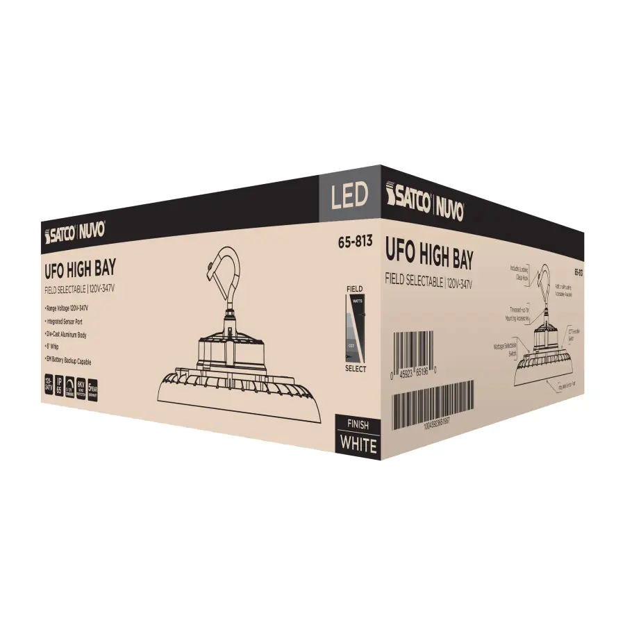 LED UFO High Bay - Selectable Wattage & Color Temperature - Image 16