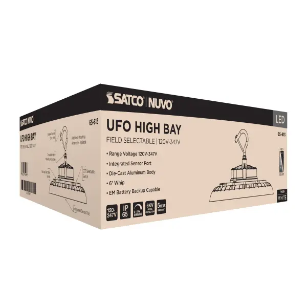 LED UFO High Bay - Selectable Wattage & Color Temperature - Image 17