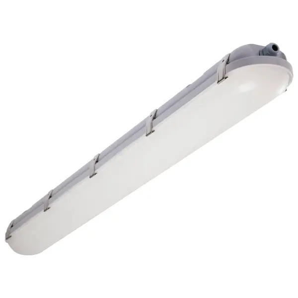 SATCO NUVO 4-Foot Vapor Proof LED Linear Fixture - Image 1