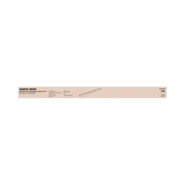 SATCO NUVO 4-Foot Vapor Proof LED Linear Fixture - Image 15